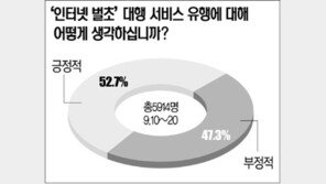 [네티즌의 생각]＂인터넷 벌초 나쁠것 없다＂52.7%