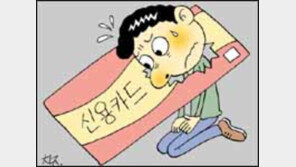 [금융]10명중 1명꼴 카드대금 연체