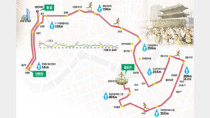 [동아마라톤]코스가 바뀝니다…수서구간 제외 용산으로 전환