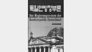 [인문사회]독일연방 구성원리 해부 '독일연방정부론'