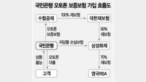 [금융]국민銀, 車담보대출 심사 허술로 450억 부실발생