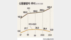 [금융]신용정보사 연내 설립 개인별 신용도 평점화