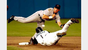[美프로야구 포토]2루 훔쳤다
