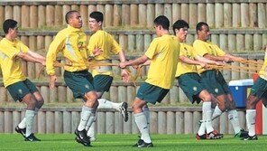 [2002월드컵 포토]‘삼바축구’ 몸풀기