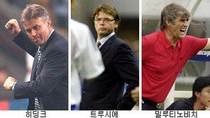 [2002월드컵]환희…아쉬움…곤혹  희비 엇갈린 한중일 감독