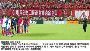 [랍 휴스 칼럼]내가 본 히딩크 <하>