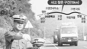 [가자!교통선진국]28번국도 경북영천~경주 '魔의 도로'