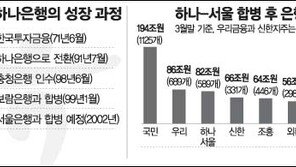 [금융]“은행합병 다음은 신한-한미”