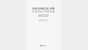 [학술신간]'프라그마티스트 미학' 예술철학 '자기혁신의 길'모색