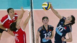 [배구]한국 여자배구 만리장성 깼다