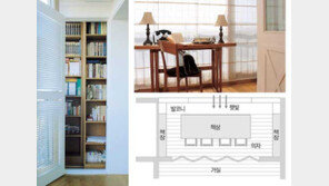 [커버스토리]좁아터진 아파트…서재도 만들기 나름
