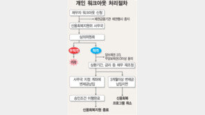 [금융]2000만원이상 다중채무자 개인워크아웃 1단계 신청