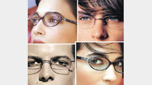 [스타일/안경]안경, 대담한 모양 다양한 무늬 인기
