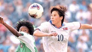 [축구]여자월드컵 활약 北 진별희‘꿈에서도 공차는 처녀’