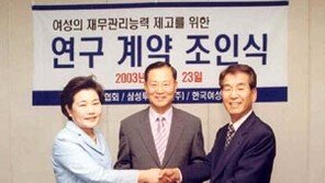 여성개발원-투신협-삼성투신 '여성 금융실태' 현장조사