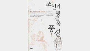 [인문사회]올해의 책/'조선의 뒷골목 풍경'…비주류 삶과 애환