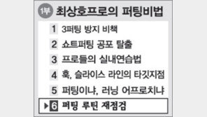 [고수들 王道를 공개합니다]<6>퍼팅 루틴 재점검