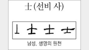 [한자 뿌리읽기]<162>士 (선비 사)