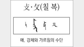 [한자 뿌리읽기]<178>복·복(칠 복)