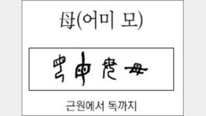 [한자 뿌리읽기]<190>母(어미 모)