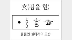 [한자 뿌리읽기]<199>玄(검을 현)