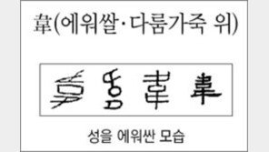 [한자 뿌리읽기]<275>韋(에워쌀·다룸가죽 위)