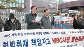 [PD수첩 파문… 요동치는 MBC]“잇단 事故에 영향력 추락”