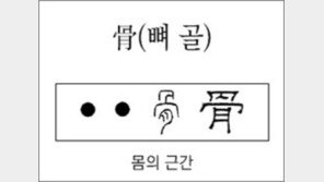 [한자 뿌리읽기]<285>骨(뼈 골)