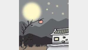 [오늘의 날씨/10월 9일]뙤창 너머 밝은 달