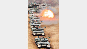 [포토뉴스]육군 전차대대 위용