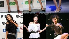 미녀스타들 핫팬츠… 누구 각선미가 최고?