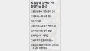 [마음病]<1>마음의 감기 ‘우울증’