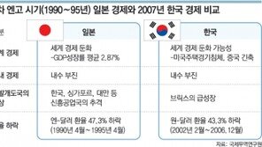 “한국경제, 10년전 ‘2차 엔高’ 때 日과 닮아”