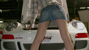 [포토]인기 레이싱모델 이가나, 남성패션몰 모델로