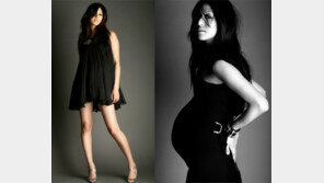 ‘속도 위반’ 장신영 ‘만삭 몸매도 섹시해’