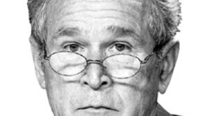 “지지율은 30%…부통령은 총질하고…” 부시 농담은 여전