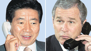 盧대통령-부시 통화… FTA 막판 절충