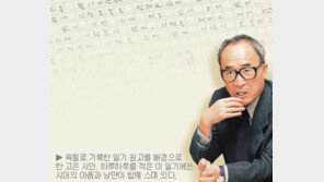 시대의 눈물로 얼룩진 ‘시인의 일기’