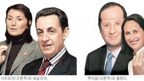 사르코지 부인의 내조 vs 루아얄 동거남의 외조