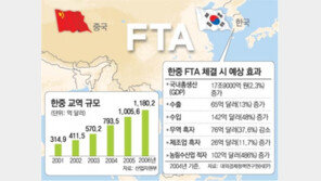 FTA, 미국 찍고 중국으로…‘KORUS’보다 더 큰 파괴력