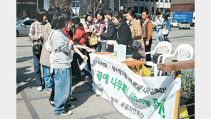 몽골에 나무심기 운동 시민정보미디어센터 국내 모금 나서