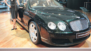 서울모터쇼 전시차종 중 가장 비싼차는 2억8000만원 벤틀리 세단