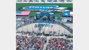 美 ‘삼성 500 내스카’, 25만 관중… 주차비만 200만원