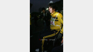 [포토]‘진지한’ 정준호 마라톤 ‘집중 모드’