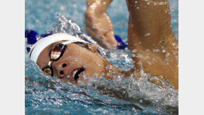 박태환, 거짓말 같은 0.03초차 역전우승