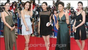 [백상]‘꽃향기 물씬’ 레드카펫 ‘미니룩 vs 여신룩’