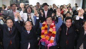 김홍업 '後廣' 업고 금배지 달았다