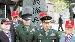 한미 해병대 ‘혈맹’ 기념비