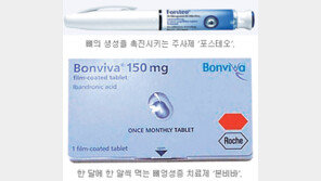 뼈엉성증 약의 진화 놀랍지만… ‘예방’이 명약입니다