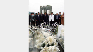 北 노동대표단 3.15 묘역 참배